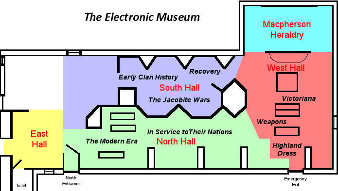 Museum Hall plan